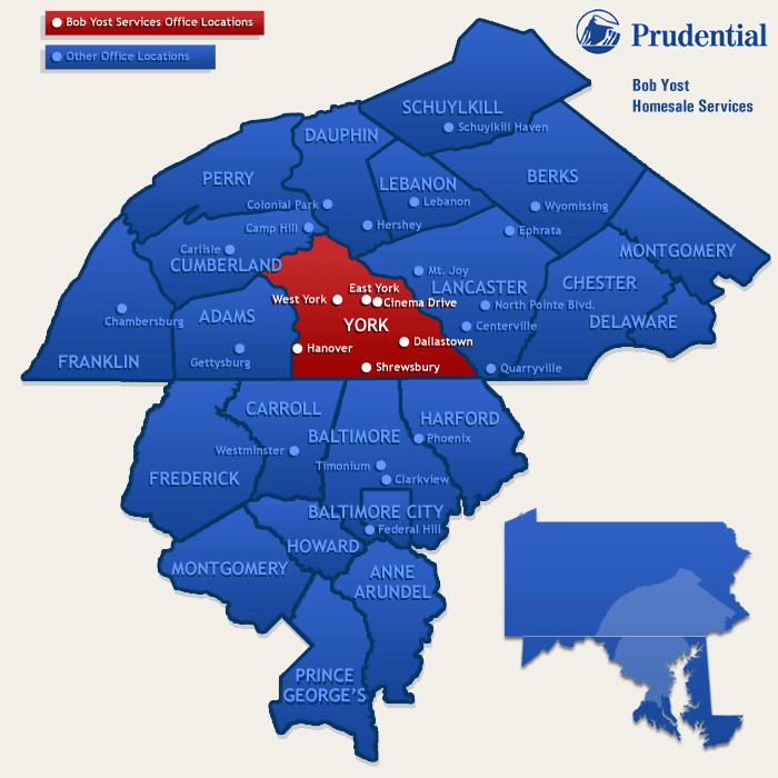 Prudential Bob Yost Homesale Services real estate York PA